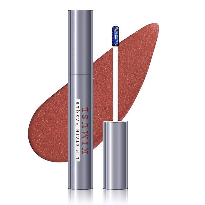 KIMUSE Lip Stain Masque: Peel Off Lip Stain Long Lasting Waterproof 12HR Transfer Proof & Hydrating Tint, Instant Lip Color With Natural Matte Effects, Vegan & Easy To Use-VivaGrace Women