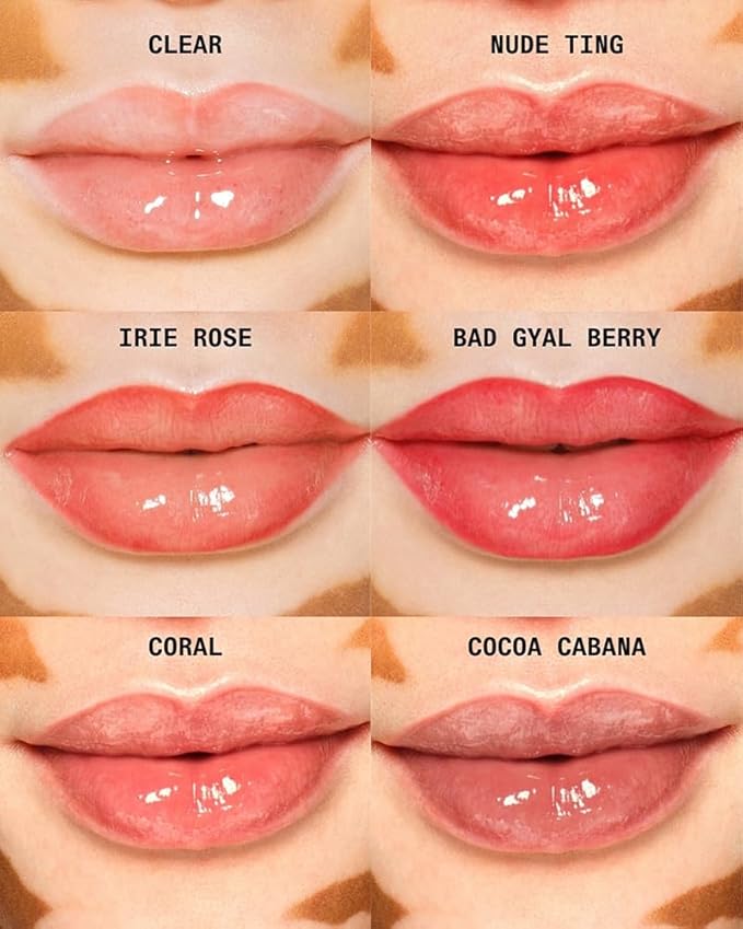 Cay Skin Isle Lip Balm SPF 30 – High Shine, Hydrating + Sheer Lip Gloss in Vanilla Brown Sugar Flavor – Formulated with Natural Ingredients for All Skin Tones – 3-Pack, Coral-VivaGrace Women