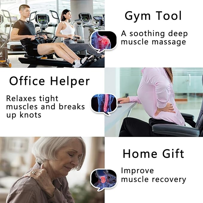 Cold Massage Roller Ball, Trigger Point Therapy, for Muscle & Myofascial Release, Deep Tissue Massage Pain Relief, Great Tool for Back/Neck Pain, Muscles Recovery-VivaGrace Women