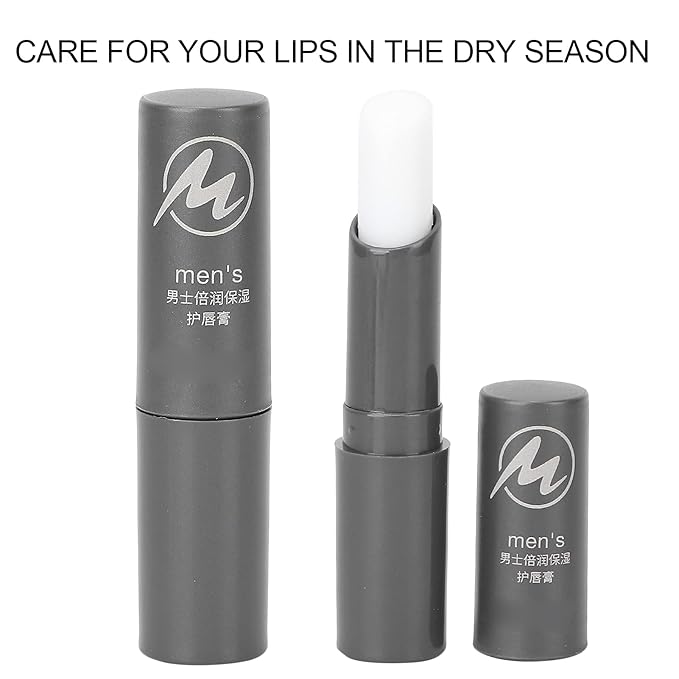 Sonew Lip Balm, Caring Lip Balm for 24h Care, Soft Fade Lip Lines Soothe Dry Chapped Lip Moisturiser-VivaGrace Women