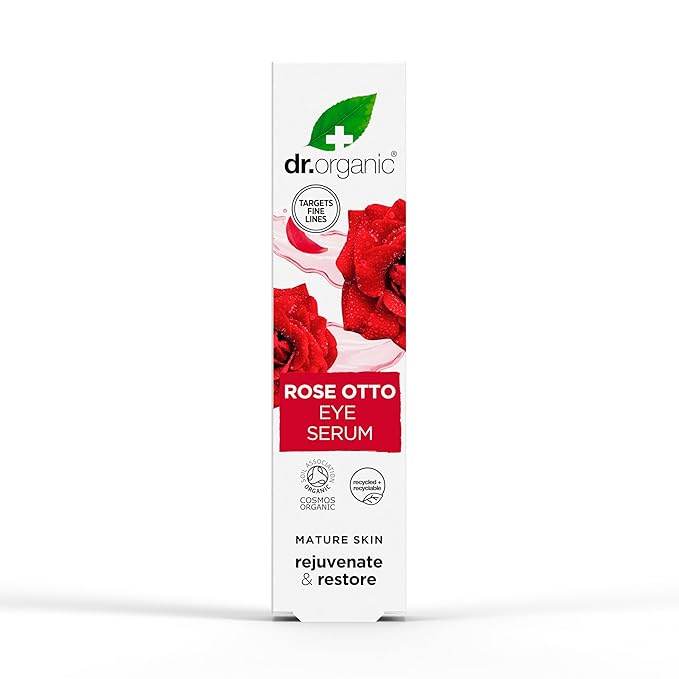 Organic Doctor Rose Otto Eye Serum, 0.5 Fluid Ounce-VivaGrace Women