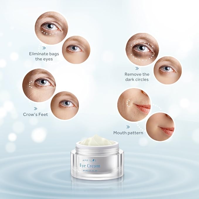 Anti-Aging Eye Cream, the Most Effective Eye Cream with Argireline for Instant Firming and Long-Term Reduction of Dark Circles, Puffiness, Wrinkles and Bags, 30 ml, 1 fl. oz-VivaGrace Women