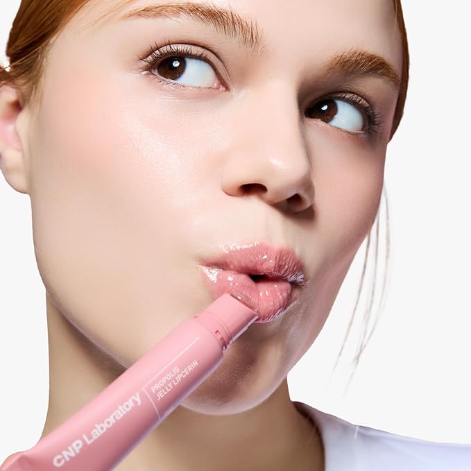 CNP Propolis Jelly Tinted Lipcerin™ - 02 Pink Donut, Hydrating Lip Balm & Gloss with Manuka Honey + Hyaluronic Acid, Korean Skincare, 0.3 fl.oz.-VivaGrace Women