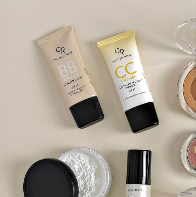 Golden Rose Makeup CC Cream Color Correcting Primer - (Yellow)-VivaGrace Women