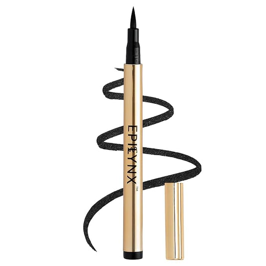 Waterproof Liquid Eyeliner - Smudge-Proof, Long-Lasting Vegan Liquid Eyeliner Pen with Precision Tip for Smooth Application, Gluten-Free, Hypoallergenic Eye Liner - 2mL Black-VivaGrace Women