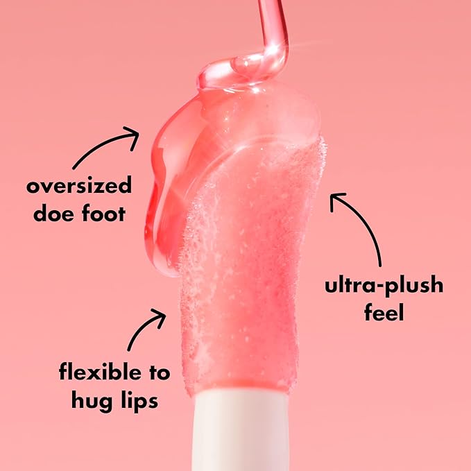 e.l.f. Glow Reviver Lip Oil, Nourishing Tinted Lip Oil For A High-shine Finish, Infused With Jojoba Oil, Vegan & Cruelty-free, Red Delicious-VivaGrace Women