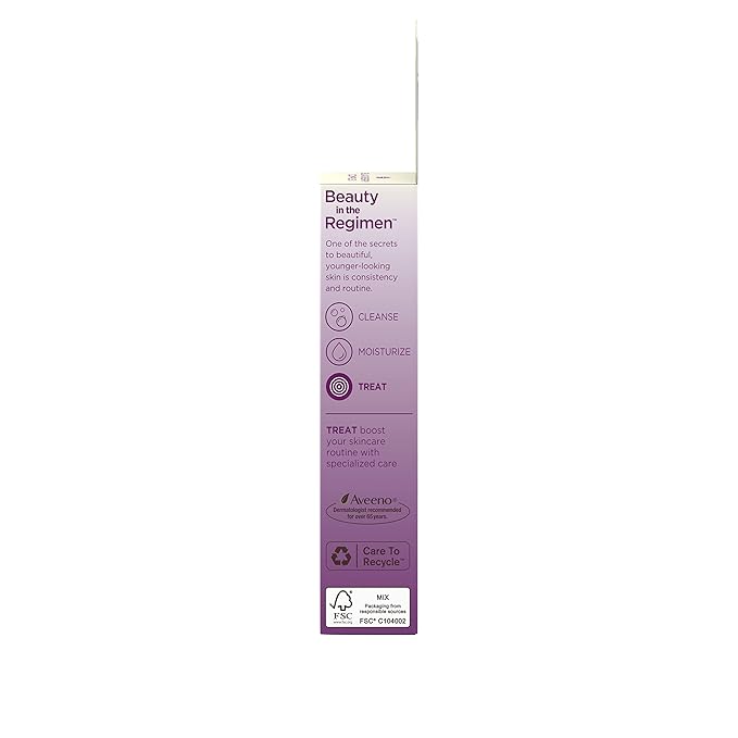 Aveeno Absolutely Ageless 3-in-1 Anti-Wrinkle Eye Cream for Fine Lines & Wrinkles, Crows Feet, & Under-Eye Puffiness, Antioxidant Blackberry Complex, Hypoallergenic, Non-Greasy, 0.5 oz-VivaGrace Women