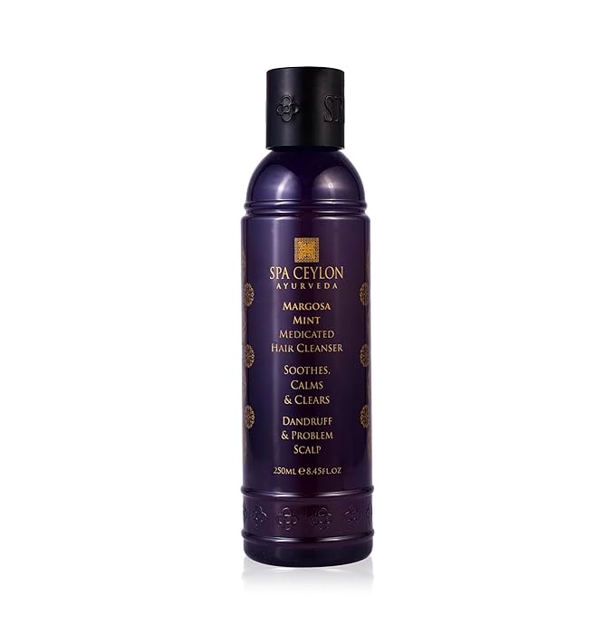 SPA CEYLON Margosa Mint Medicated Hair Cleanser | Powerful Formula for Dandruff & Scalp Problems | Itching | Flaking | Hair and Scalp Wellness-VivaGrace Women