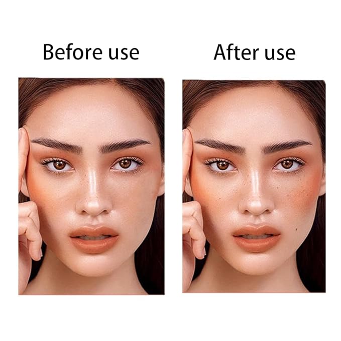 Cream Blush Stick, Blush Beauty Wand for Cheek and Lip Tint with Long Lasting Hydrating Formula, Waterproof Vegan Solid Tinted Moisturizer Matte Blush Stick for Cheeks and Lip Pink(03#)-VivaGrace Women