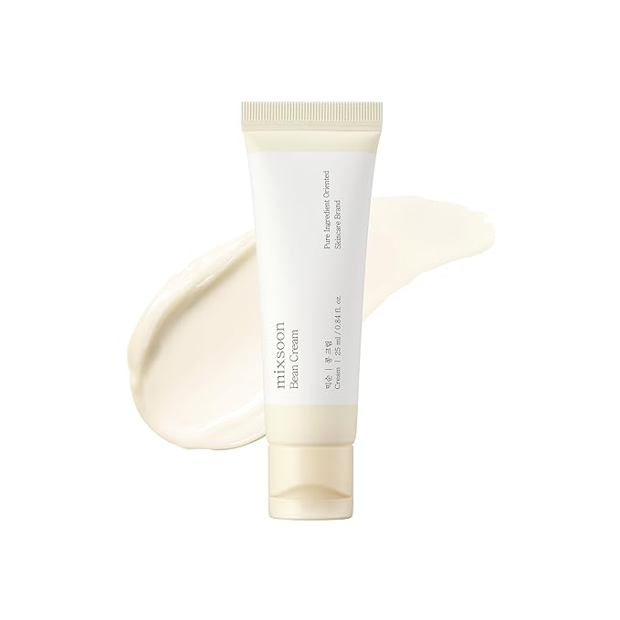 mixsoon Bean Cream - Intensive Moisture Face Cream For Smooth, Nourished Skin, Pore & Sebum Care - Korean Skincare For Glass Skin - Non-stick (0.85 Fl.Oz. / 25ml)-VivaGrace Women