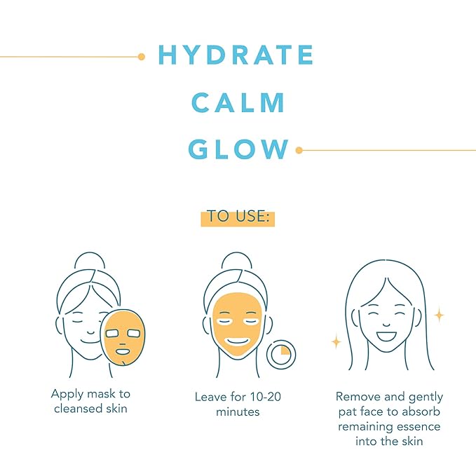 LAPCOS Aqua Sheet Mask, Hydrating Daily Face Mask with Seawater and Plankton Extract to Nourish Skin, Korean Beauty Favorite, 5-Pack-VivaGrace Women