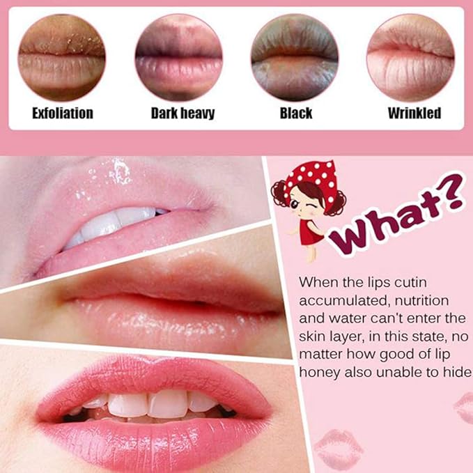 Lip Mask, 30PCS Collagen Crystal Pink Lip Care Gel Pads Treatment, Moisturizing Anti-Wrinkle Anti-Aging Firm Hydrate Lips, Remove Dead Skin Moisture Essence Make Your Dry Lip Attractive Sexy-VivaGrace Women