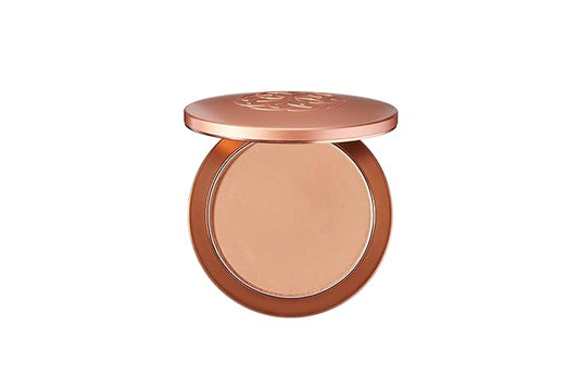 YENSA Super Serum Silk Powder Foundation - Matte Foundation Makeup to Blur and Smooth Pores - Provides a Radiant and More Even Skin Tone for a Natural, Healthy Glow - Tan 1 (0.35 oz)-VivaGrace Women
