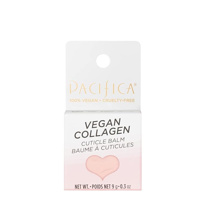 Pacifica Beauty Vegan Collagen Cuticle Balm, Bath and Body, Nail Care, Nail Repair for Dry Damaged Nails, Cuticle Cream, Cuticle Care, Nail Treatment, Skin Care, Body Care, 0.3 fl oz (1 Count)-VivaGrace Women