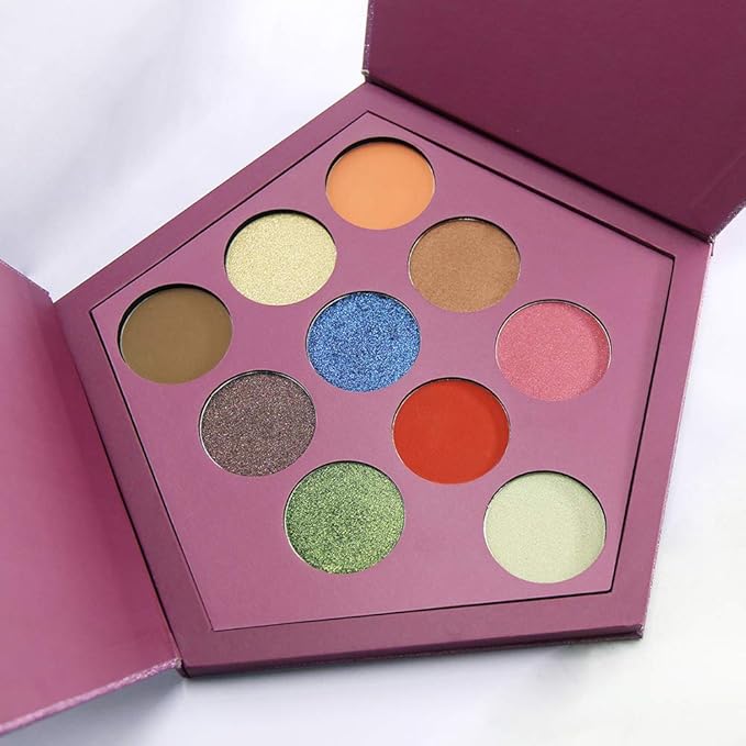 Extra Large-Sized Magnetic Makeup Palette with Diamond-Shaped for Makeup Artists using CP12-VivaGrace Women