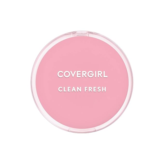 COVERGIRL Clean Fresh Pressed Powder, Light, 0.35 Oz-VivaGrace Women