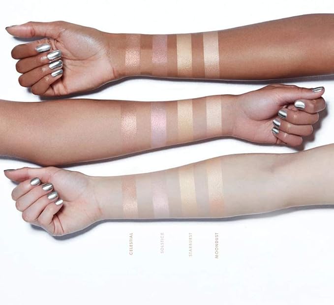 Ciate London Glow-To Highlighter 0.17 Oz! Face Glow Highlighting Pressed Powder Makeup! Weightless, Long-Wear And Extreme Creaminess! Vegan & GLuten Free! Choose Your Makeup Color! (Moondust)-VivaGrace Women