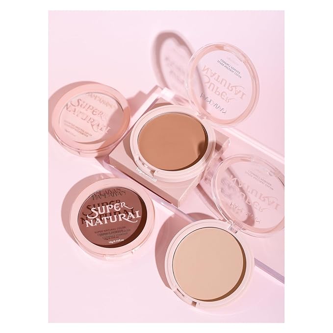 Pressed Face Powder Makeup Mineral Foundation Finishing Powder Pressed Finishing and Setting Powder Loose Setting Powder Makeup #05-VivaGrace Women
