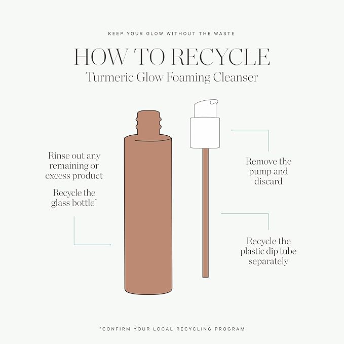 KORA Organics Turmeric Glow Foaming Cleanser, Cleanse & Nourish, Certified Organic, Cruelty Free, 5.07 oz - Face Cleanser-VivaGrace Women