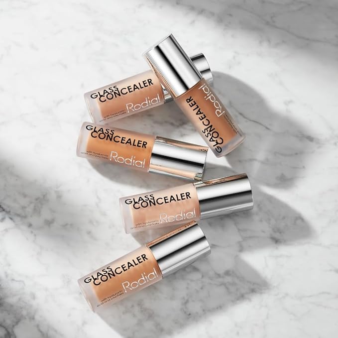 Rodial Glass Concealer Shade 2 - Luminous, Full-Coverage Cream with Peptides and Antioxidants for Flawless Skin, 0.1 fl. oz.-VivaGrace Women