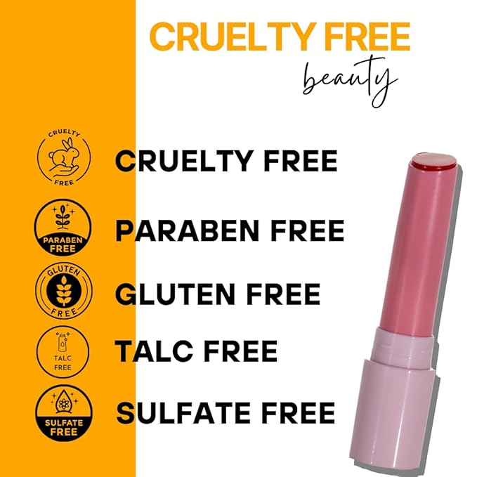 Lip Balm Hydrating for Dry and Chapped Lips Tinted Subtle Color Non-Sticky Juicy Finish | Coral-VivaGrace Women