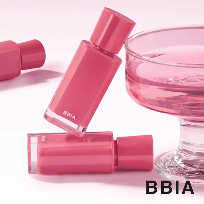 BBIA Glow Lip Tint – Lip Plumping, Volumizing Glossy & Glowy Lip Stain Naturally Moisturizing Comfortable Texture Lightweight Long-Lasting Vivid Color Non-Sticky Non-Dry Korean (15 SPRING, Pack of 1)
