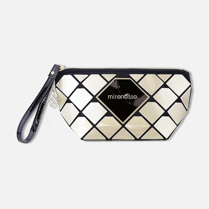 Mirenesse I'm Worth Gold N Diamonds Bag - Vegan-VivaGrace Women