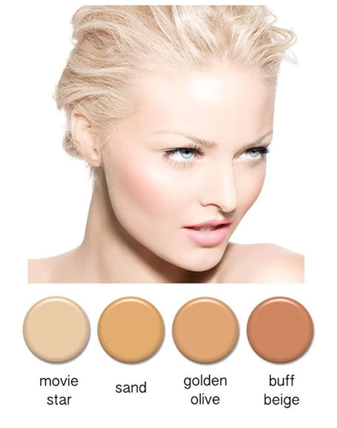 4pc FAIR Complexion Professional Airbrush Cosmetic Makeup Set 1/2 oz bottles-VivaGrace Women