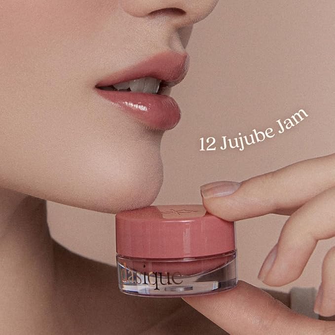 dasique Fruity Lip Jam (#12 Jujube Jam) | High-shine finish | Moisturizing | Vegan, Cruelty Free | Lip Balm-VivaGrace Women
