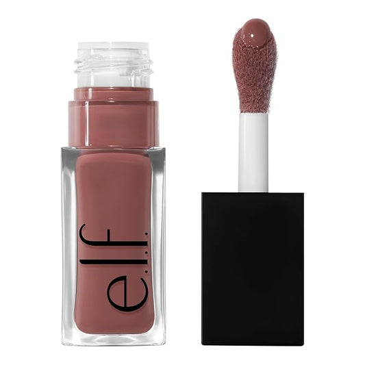 e.l.f. Glow Reviver Lip Oil, Nourishing Tinted Lip Oil For A High-shine Finish, Infused With Jojoba Oil, Vegan & Cruelty-free, Money Mauve-VivaGrace Women