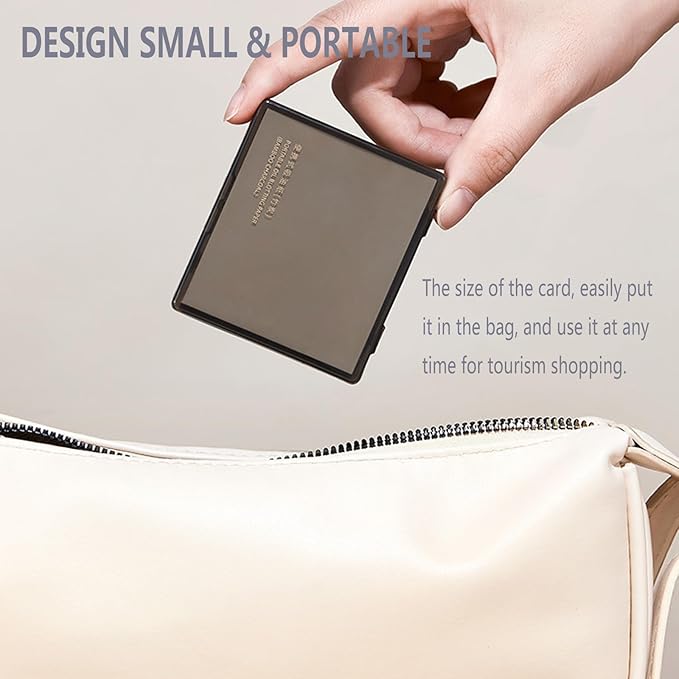 Natural Bamboo Charcoal Facial Oil Blotting Paper,100pcs Oil Blotting Sheets with Portable Mirror & Makeup Puff for Oily Face Skin,Oil Control Film Easy Take Out Handy Friendly Oil Absorbing Tissues-VivaGrace Women