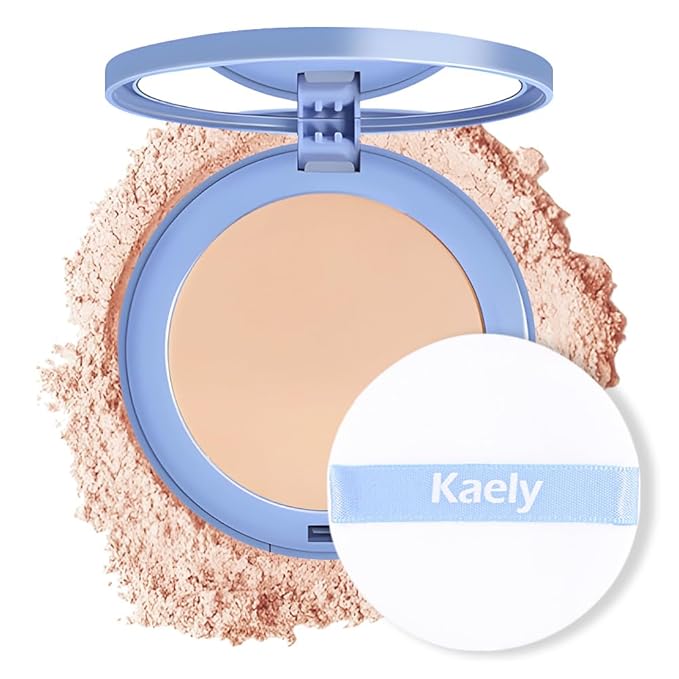 Oil Control Matte Perfection Face Pressed Powder, Matte Smooth Flawless Setting Powder Makeup, Polvo Compacto De Maquillaje, Waterproof Long Lasting, Cruelty Free, 0.35Oz(130 True Beige, 1)-VivaGrace Women