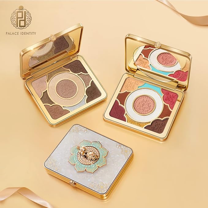 zeesea [Palace Identity Tang Romance Makeup Palette (02# Orange Frost)-VivaGrace Women