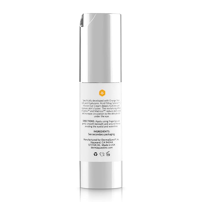 DermaQuest C Infusion Hydrating Revitalizing Eye Cream - Eye Bags Reducer, Eye Puffiness Treatment & Under Eye Cream For Dark Circles (0.5 oz)-VivaGrace Women