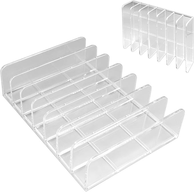 Makeup Organizer, Compact Makeup Palette Organize, for Bathroom Countertops, Vanities, Cabinets, Sleek Modern Cosmetics Storage Solution for - Eyeshadow Palettes, Contour Kits, Blush-VivaGrace Women