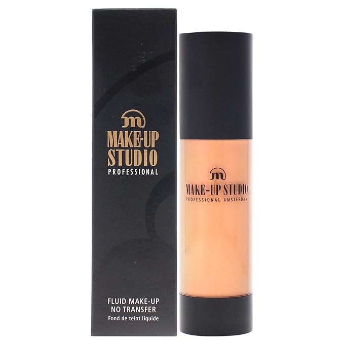 Professional Amsterdam Fluid Foundation No Transfer - Creates A Soft-Focus, Velvety Natural Finish - Delivers Long-Wearing Light To Medium Coverage - Wa4 Light Olive Beige - 1.18 Oz-VivaGrace Women