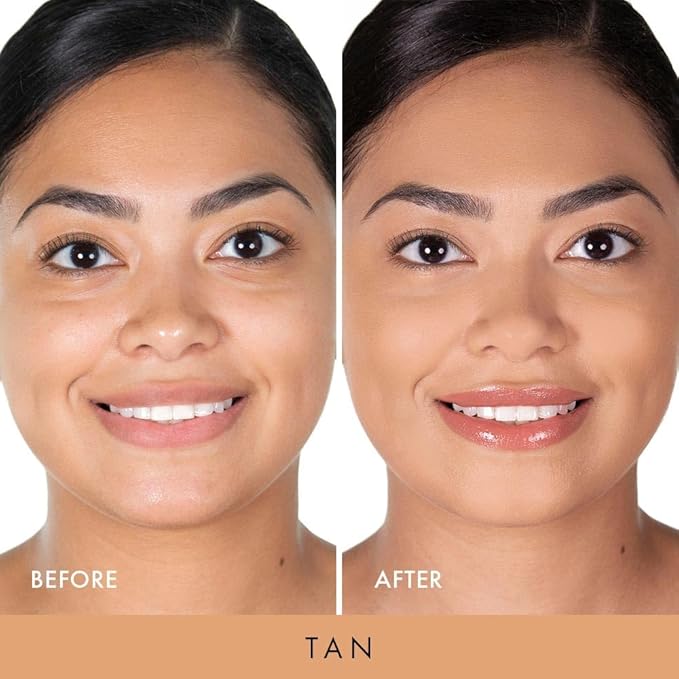 Wander Beauty Wanderlust Powder Foundation - Tan - Blurs and Evens Skin Tone - Perfects and Hydrates With Hyaluronic Acid, Aloe, Honeysuckle, & Vitamin E - Lightweight, Buildable Coverage - 0.31 oz-VivaGrace Women