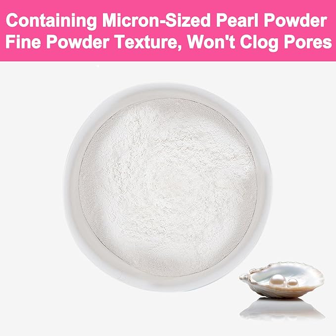 Pure Freshwater Pearl Powder for Skincare and Homemade Cosmetics Grade. 80g(2.82oz) SuperFine Pearl Powder for DIY lotions | creams | serums | making face mask, Natural and Oranic-VivaGrace Women