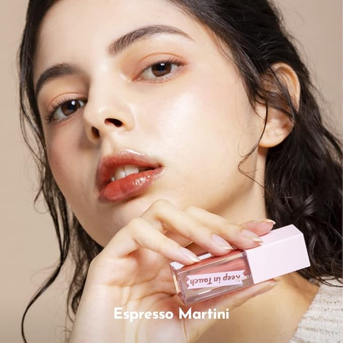 Jelly Plumper Tint | Non-Sticky, Long-Lasting Lip Gloss | Vegan and Cruelty-Free Korean Lip Tint (Espresso Martini)-VivaGrace Women