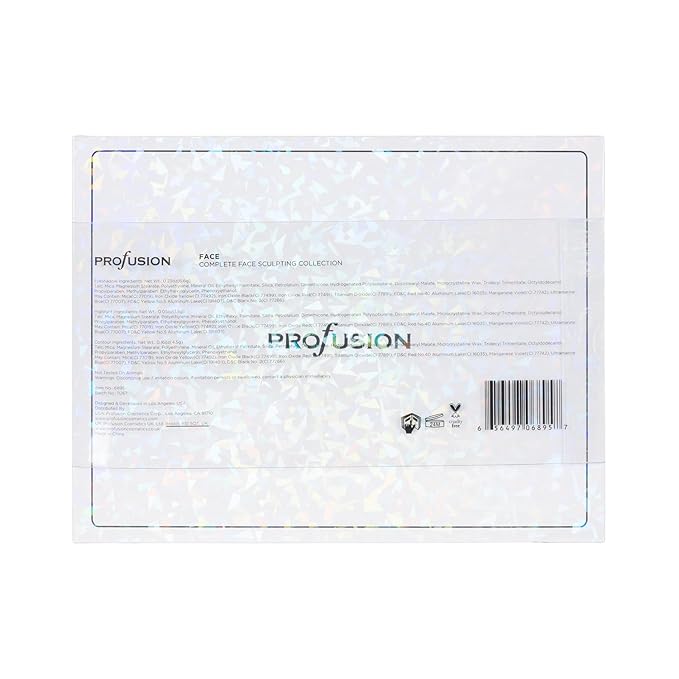 Profusion Cosmetics Complete Face Sculpting Collection for Festive Glam, Indulge in Luxury with Ultimate Makeup kit and Achieve Stunning Looks for Glamorous Holiday (Nude)-VivaGrace Women