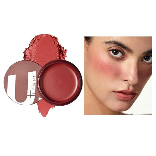 MAEPEOR Cream Blush 9 Color Smooth High-Pigmented Buildable Face Blush Long-Lasting Natural Look Face Blush for Cheeks (Color 08)-VivaGrace Women