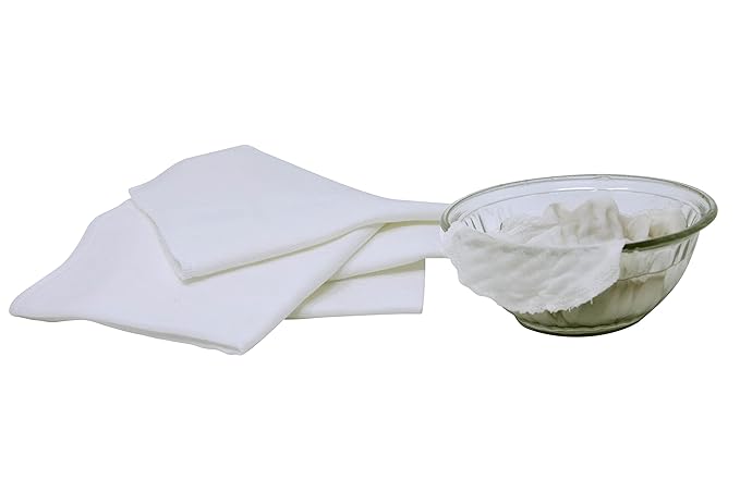 Organic Cotton Facial Cleansing Cloths- Set of 10 Reusable & Washable Muslin Makeup Remover Muslin Face Cloth - Cotton Facial Exfoliator - Muslin Cloth Makeup Remover Wipes - Extremely Soft-VivaGrace Women