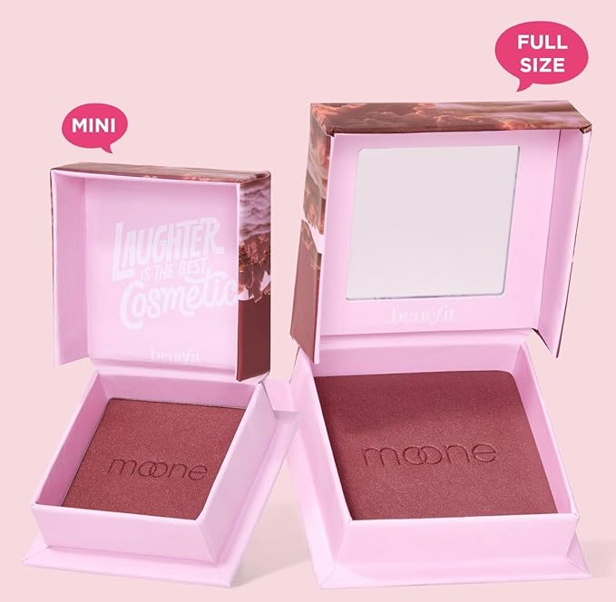 Benefit Cosmetics WANDERful World Silky-Soft Powder Blush Moone-VivaGrace Women