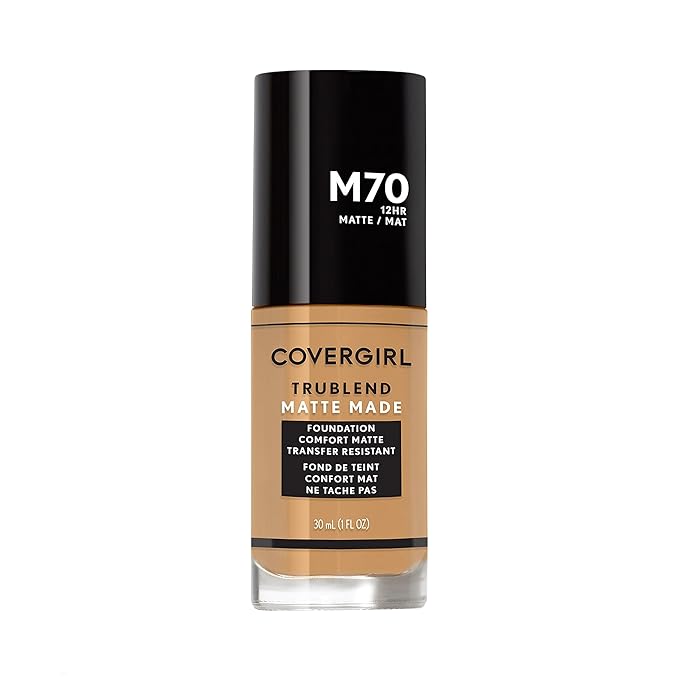 COVERGIRL TruBlend Matte Made Liquid Foundation, Sand Beige-VivaGrace Women