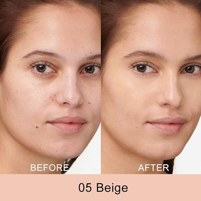 Kaely Color Correcting Concealer,Cream Pot Concealer Full Coverage,under Eye Concealer Palette for Conceals Dark Circles,Waterproof Foundation Face Makeup,05 Beige-VivaGrace Women