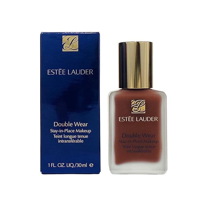 Estée Lauder Double Wear Stay-in-Place 24-Hour Long-Wear Matte Foundation, 1.0 oz, 7C1 Rich Mahogany-VivaGrace Women