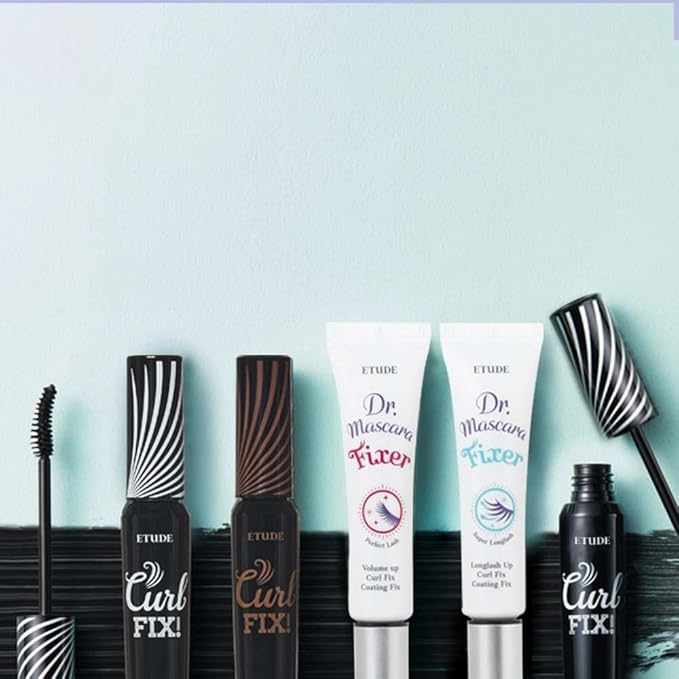 ETUDE Dr. Mascara Fixer For Perfect Lash (6g) | Long-Lasting Smudge-Proof Mascara Fixer with Care Effect | Eyelash Primer | Korean Makeup, Kbeauty