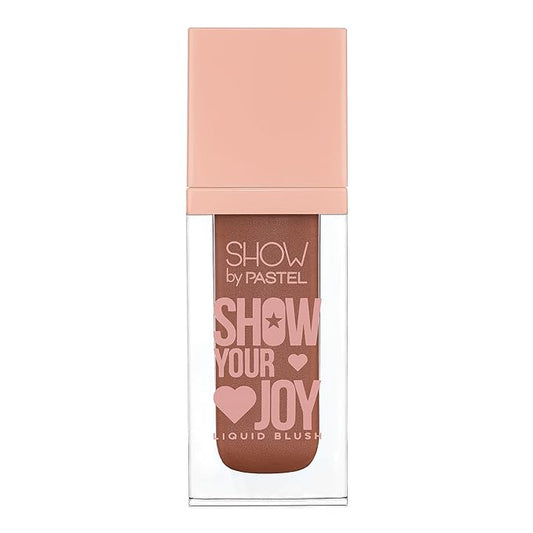 Show Your Joy Liquid Blush 54 | Bronze | Dewy Finish | Natural Looking | Clean Beauty | Moisturize The Skin Up to 24 Hours | Cruelty-Free | Natural and Fresh Looking | 0.141 fl.oz.-VivaGrace Women