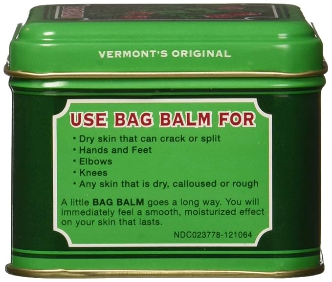 Bag Balm Skin Moisturizer with Lanolin for Chapped Lips, Dry Skin and More | 4oz Tin-VivaGrace Women