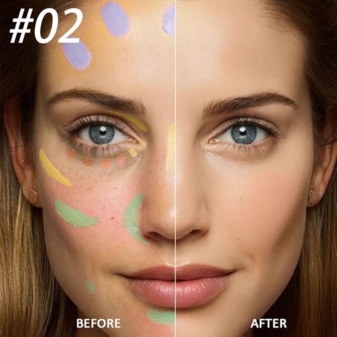 Concealer Cream Makeup Palette Color Corrector,Under Eye Brightener Concealer Dark Circle Concealer Palette,Waterproof Foundation Cream Based Makeup Palette Full Face Contour Kit for Beginners-VivaGrace Women